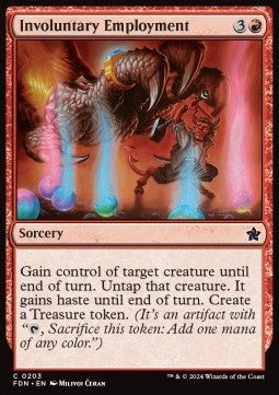 Involuntary Employment - Magic: The Gathering Foundations (Common) [FDN-203] - JotaCards - Tu Tienda de TCG
