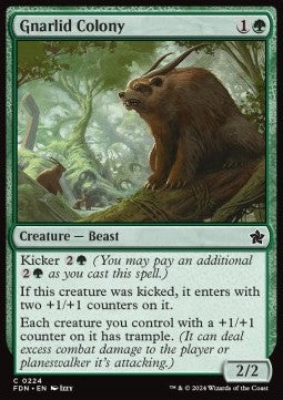 Gnarlid Colony - Magic: The Gathering Foundations (Common) [FDN-224] - JotaCards - Tu Tienda de TCG