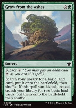 Grow from the Ashes - Magic: The Gathering Foundations (Common) [FDN-225] - JotaCards - Tu Tienda de TCG