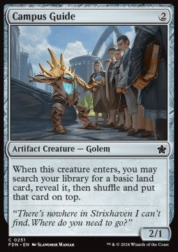Campus Guide - Magic: The Gathering Foundations (Common) [FDN-251] - JotaCards - Tu Tienda de TCG