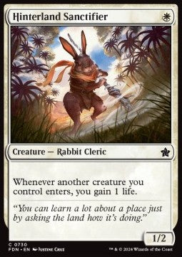 Hinterland Sanctifier - Magic: The Gathering Foundations: Starter Collection (Common) [SFDN-730] - JotaCards - Tu Tienda de TCG