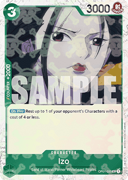 Izo (OP01-033) (V.2) - The Best (Uncommon) [PRB01-OP01-033] - JotaCards - Tu Tienda de TCG