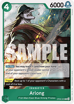 Arlong (OP06-023) (V.1) - The Best (Rare) [PRB01-OP06-023] - JotaCards - Tu Tienda de TCG