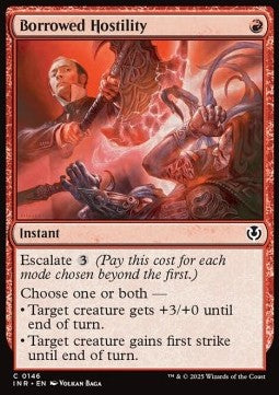 Borrowed Hostility - Innistrad Remastered (Common) [INR-146] - JotaCards - Tu Tienda de TCG