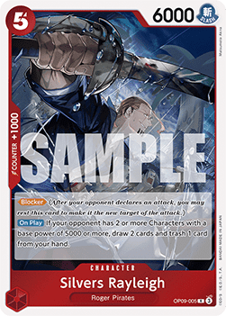 Silvers Rayleigh (OP09-005) - Emperors in the New World (Rare) [OP09-005] - JotaCards - Tu Tienda de TCG