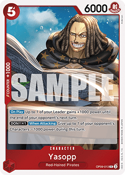 Yasopp (OP09-013) - Emperors in the New World (Rare) [OP09-013] - JotaCards - Tu Tienda de TCG