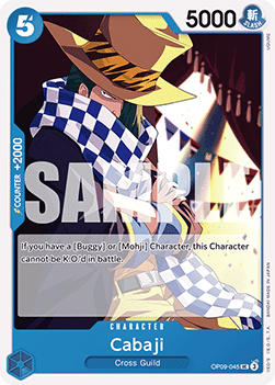 Cabaji (OP09-045) - Emperors in the New World (Uncommon) [OP09-045] - JotaCards - Tu Tienda de TCG