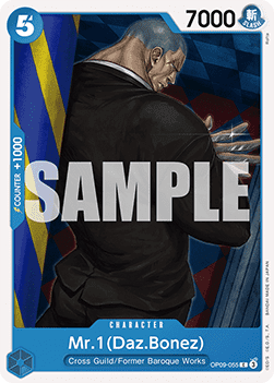 Mr.1(Daz.Bonez) (OP09-055) - Emperors in the New World (Common) [OP09-055] - JotaCards - Tu Tienda de TCG