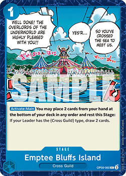 Emptee Bluffs Island (OP09-060) - Emperors in the New World (Common) [OP09-060] - JotaCards - Tu Tienda de TCG