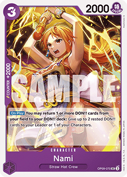Nami (OP09-070) - Emperors in the New World (Uncommon) [OP09-070] - JotaCards - Tu Tienda de TCG