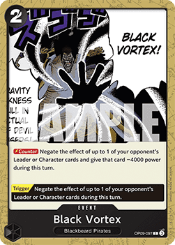 Black Vortex (OP09-097) - Emperors in the New World (Common) [OP09-097] - JotaCards - Tu Tienda de TCG