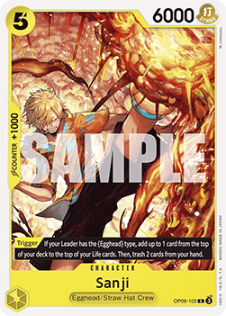 Sanji (OP09-105) - Emperors in the New World (Common) [OP09-105] - JotaCards - Tu Tienda de TCG