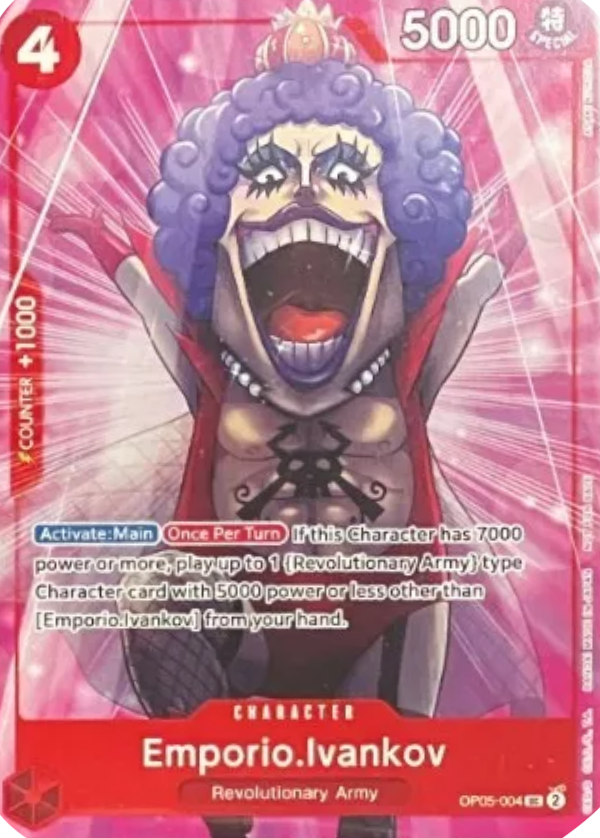Emporio.Ivankov (OP05-004) (V.1) - Unnumbered Promos (Uncommon) [UP-OP05-004] - JotaCards - Tu Tienda de TCG