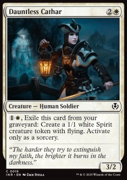 Dauntless Cathar - Innistrad Remastered (Common) [INR-19] - JotaCards - Tu Tienda de TCG