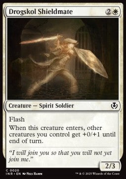 Drogskol Shieldmate - Innistrad Remastered (Common) [INR-20] - JotaCards - Tu Tienda de TCG