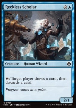 Reckless Scholar - Innistrad Remastered (Common) [INR-81] - JotaCards - Tu Tienda de TCG