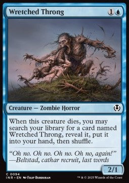 Wretched Throng - Innistrad Remastered (Common) [INR-94] - JotaCards - Tu Tienda de TCG