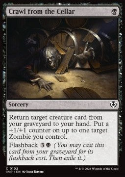 Crawl from the Cellar - Innistrad Remastered (Common) [INR-102] - JotaCards - Tu Tienda de TCG