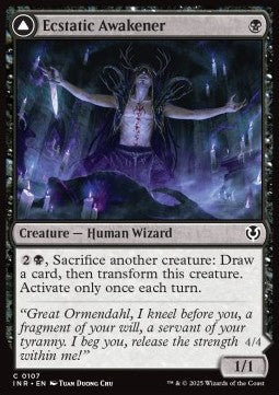 Ecstatic Awakener // Awoken Demon - Innistrad Remastered (Common) [INR-107] - JotaCards - Tu Tienda de TCG