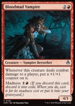 Bloodmad Vampire - Innistrad Remastered (Common) [INR-145] - JotaCards - Tu Tienda de TCG