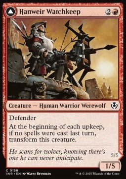 Hanweir Watchkeep / Bane of Hanweir - Innistrad Remastered (Common) [INR-158] - JotaCards - Tu Tienda de TCG