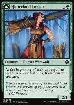 Hinterland Logger / Timber Shredder - Innistrad Remastered (Common) [INR-203] - JotaCards - Tu Tienda de TCG
