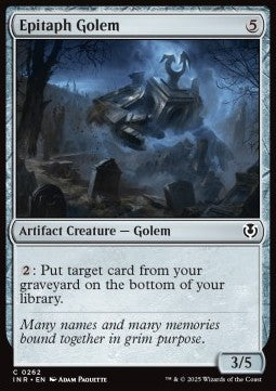Epitaph Golem - Innistrad Remastered (Common) [INR-262] - JotaCards - Tu Tienda de TCG