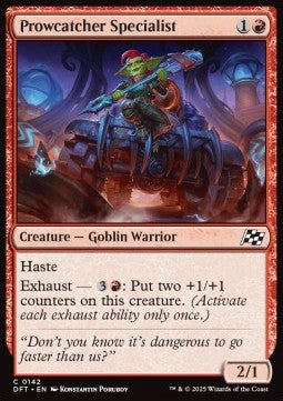 Prowcatcher Specialist - Aetherdrift (Common) [DFT-142] - JotaCards - Tu Tienda de TCG