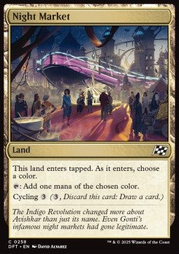 Night Market - Aetherdrift (Common) [DFT-258] - JotaCards - Tu Tienda de TCG