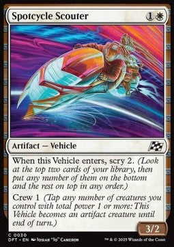 Spotcycle Scouter - Aetherdrift (Common) [DFT-30] - JotaCards - Tu Tienda de TCG