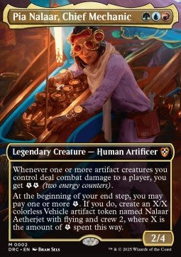 Pia Nalaar, Chief Mechanic - Commander: Aetherdrift (Mythic) [DRC-2] - JotaCards - Tu Tienda de TCG