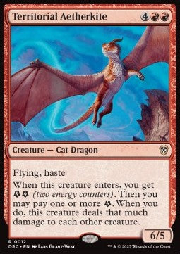 Territorial Aetherkite - Commander: Aetherdrift (Rare) [DRC-12] - JotaCards - Tu Tienda de TCG