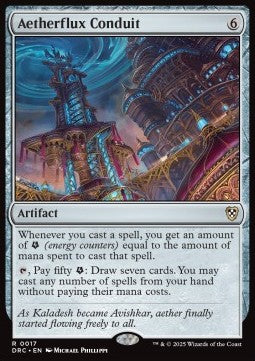 Aetherflux Conduit - Commander: Aetherdrift (Rare) [DRC-17] - JotaCards - Tu Tienda de TCG