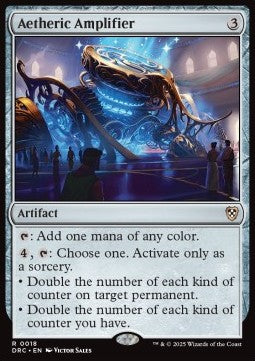 Aetheric Amplifier - Commander: Aetherdrift (Rare) [DRC-18] - JotaCards - Tu Tienda de TCG
