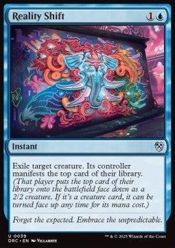Reality Shift - Commander: Aetherdrift (Uncommon) [DRC-39] - JotaCards - Tu Tienda de TCG