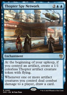 Thopter Spy Network - Commander: Aetherdrift (Rare) [DRC-83] - JotaCards - Tu Tienda de TCG