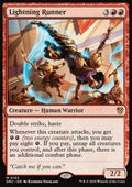Lightning Runner - Commander: Aetherdrift (Mythic) [DRC-103] - JotaCards - Tu Tienda de TCG