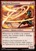 Reckless Fireweaver - Commander: Aetherdrift (Common) [DRC-106] - JotaCards - Tu Tienda de TCG