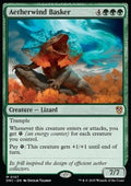Aetherwind Basker - Commander: Aetherdrift (Mythic) [DRC-107] - JotaCards - Tu Tienda de TCG