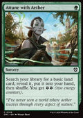 Attune with Aether - Commander: Aetherdrift (Common) [DRC-109] - JotaCards - Tu Tienda de TCG