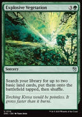 Explosive Vegetation - Commander: Aetherdrift (Uncommon) [DRC-112] - JotaCards - Tu Tienda de TCG
