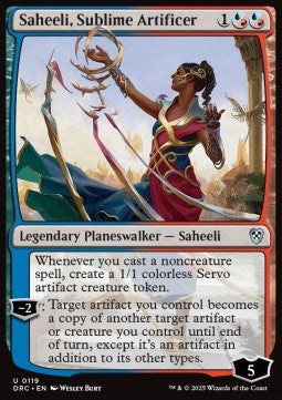 Saheeli, Sublime Artificer - Commander: Aetherdrift (Uncommon) [DRC-119] - JotaCards - Tu Tienda de TCG