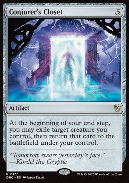 Conjurer's Closet - Commander: Aetherdrift (Rare) [DRC-126] - JotaCards - Tu Tienda de TCG