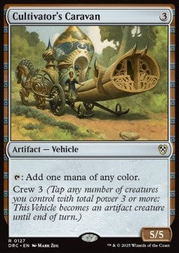 Cultivator's Caravan - Commander: Aetherdrift (Rare) [DRC-127] - JotaCards - Tu Tienda de TCG