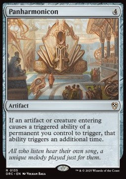 Panharmonicon - Commander: Aetherdrift (Rare) [DRC-135] - JotaCards - Tu Tienda de TCG