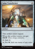Solar Transformer - Commander: Aetherdrift (Uncommon) [DRC-137] - JotaCards - Tu Tienda de TCG