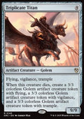 Triplicate Titan - Commander: Aetherdrift (Rare) [DRC-143] - JotaCards - Tu Tienda de TCG
