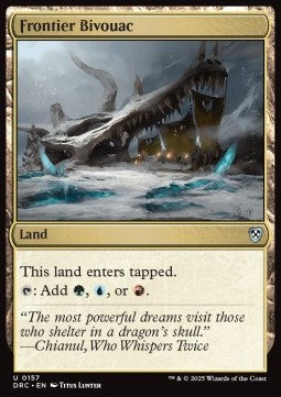 Frontier Bivouac - Commander: Aetherdrift (Uncommon) [DRC-157] - JotaCards - Tu Tienda de TCG