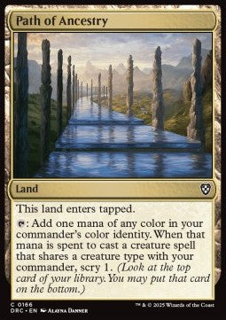 Path of Ancestry - Commander: Aetherdrift (Common) [DRC-166] - JotaCards - Tu Tienda de TCG