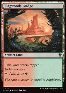 Slagwoods Bridge - Commander: Aetherdrift (Common) [DRC-171] - JotaCards - Tu Tienda de TCG